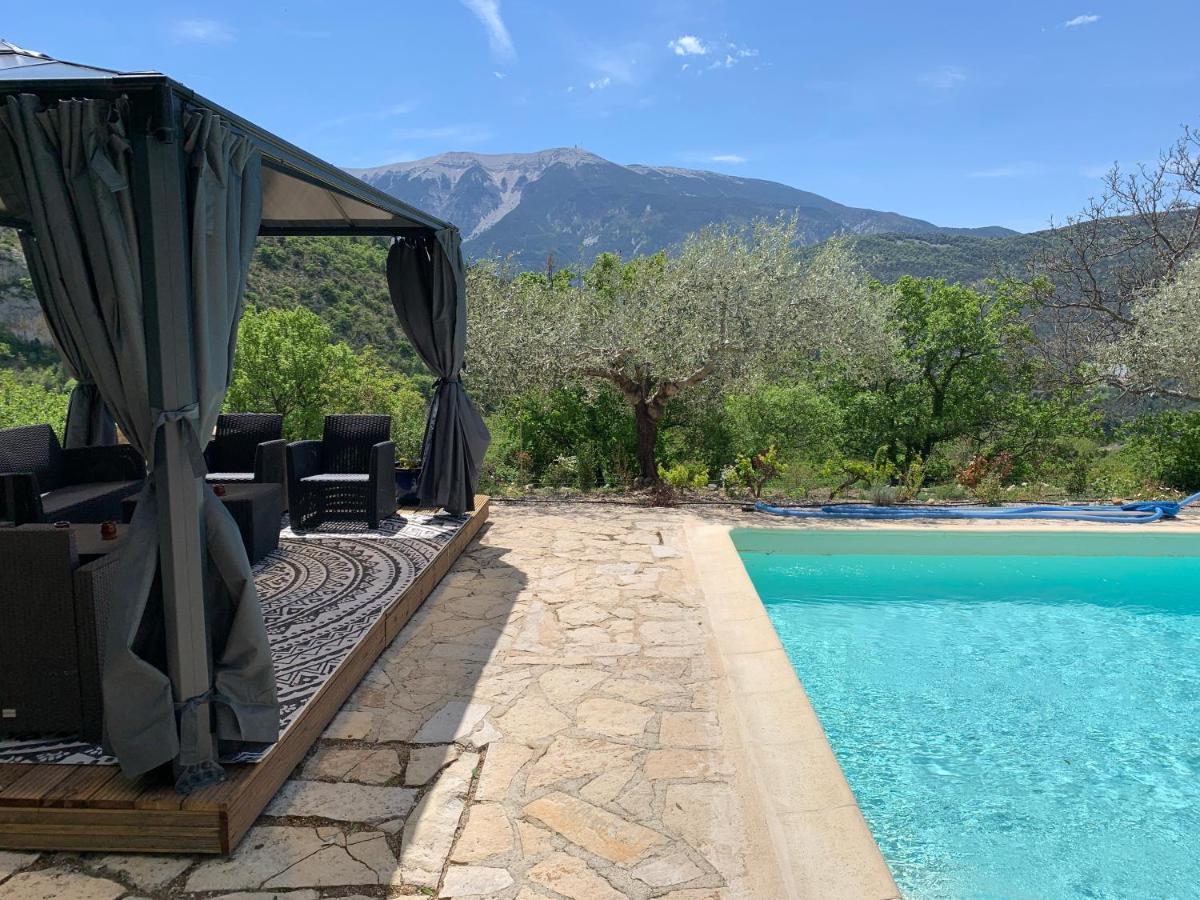 Plaisians Font Nouvelle Maison De Charme Drome Provencale, 6 Ou 10 Personnes Avec Piscine מראה חיצוני תמונה
