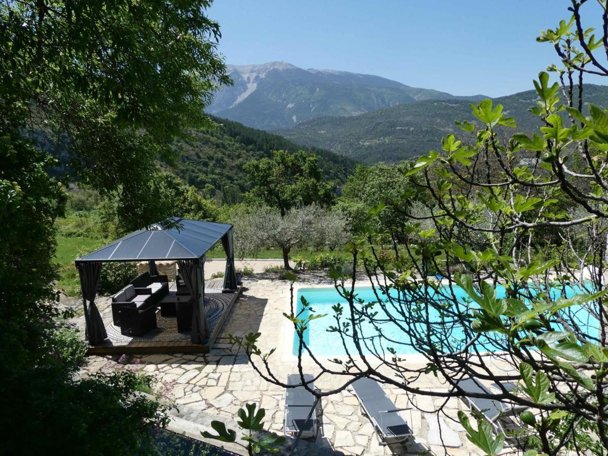 Plaisians Font Nouvelle Maison De Charme Drome Provencale, 6 Ou 10 Personnes Avec Piscine מראה חיצוני תמונה