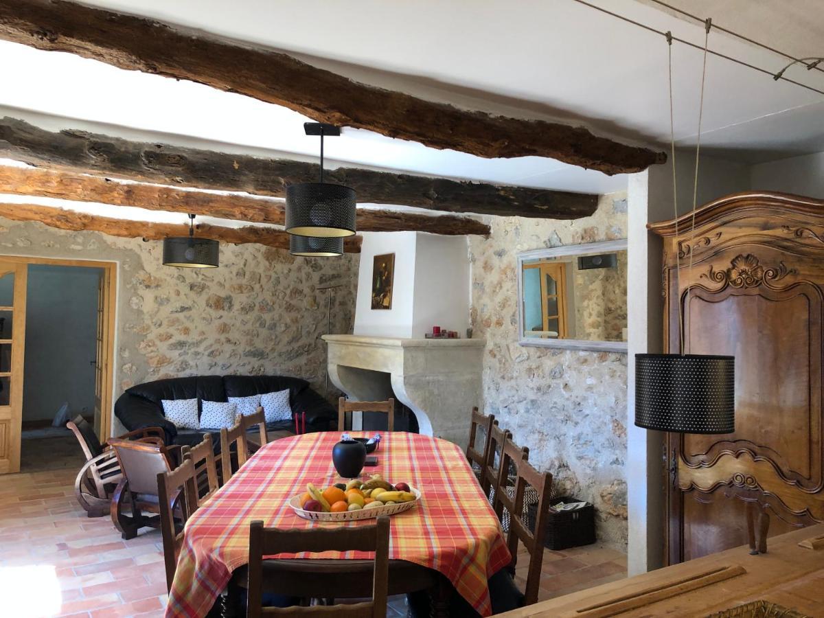 Plaisians Font Nouvelle Maison De Charme Drome Provencale, 6 Ou 10 Personnes Avec Piscine מראה חיצוני תמונה